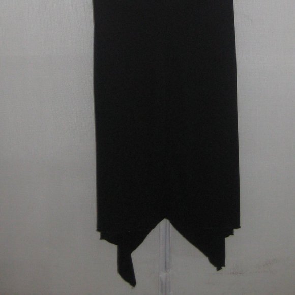 ALLEN by A.B.S. halter top shirred front handkerchief hem dress Size XL - NWT - Picture 4 of 9